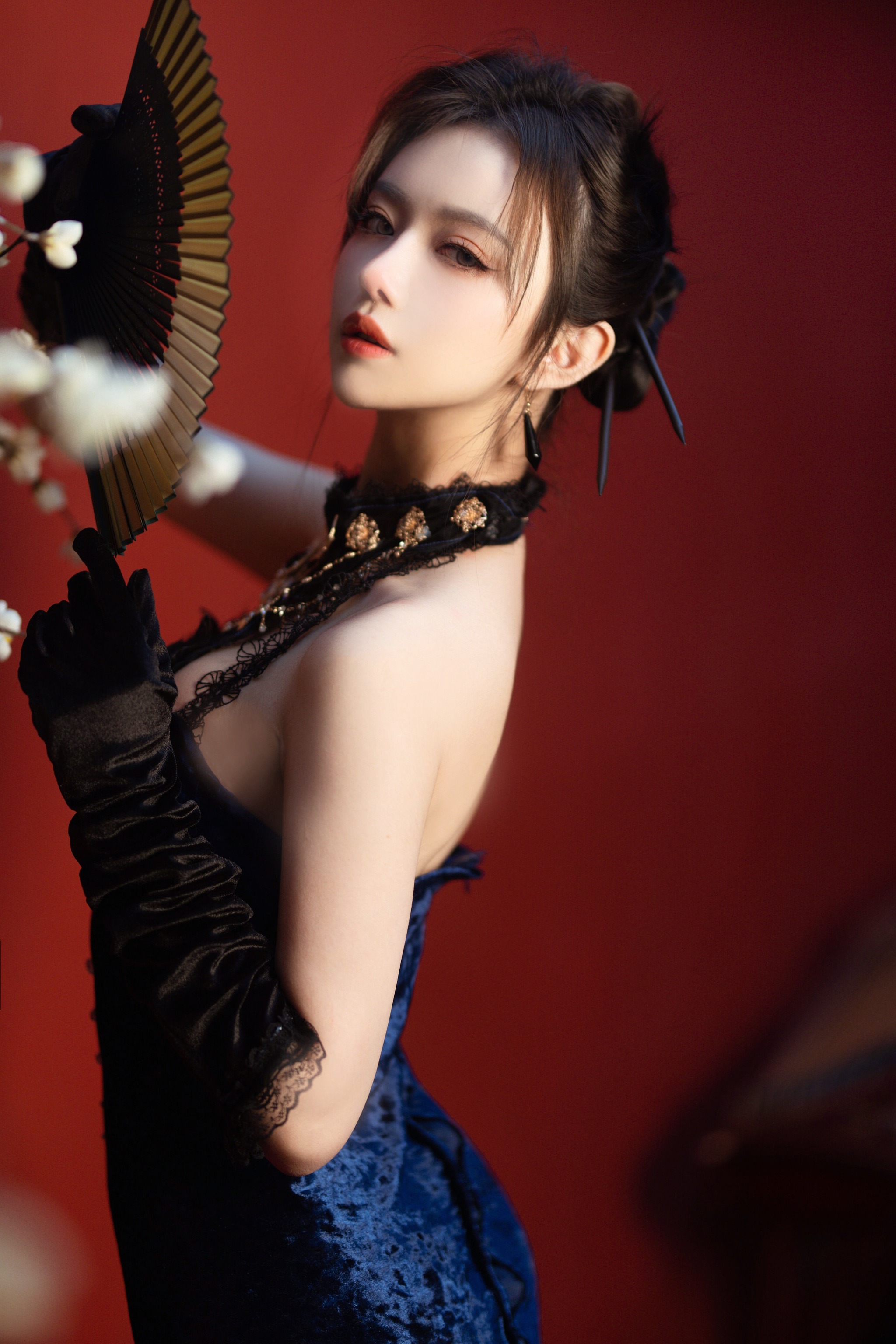 Shika小鹿鹿 - NO.104  烽火经年旗袍[24P2V]-XikXak